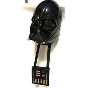 Star Wars 2004 Darth Vader Voice Changer Sound Effects Helmet Mask NO DOME